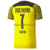 Original Fußballtrikot BVB Borussia Dortmund Jadon Sancho 7 Heimtrikot 2021-22 Für Herren